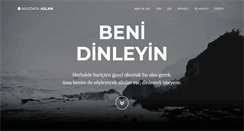 Desktop Screenshot of beni-dinleyin.com